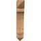 Ekena Millwork Legacy Arts & Crafts Rough Sawn Bracket, Western Red Cedar, 6"W x 22"D x 34"H BKT06X22X34LEC03RWR - alternate 2